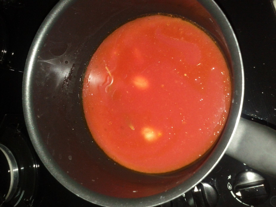 Add tomato juice